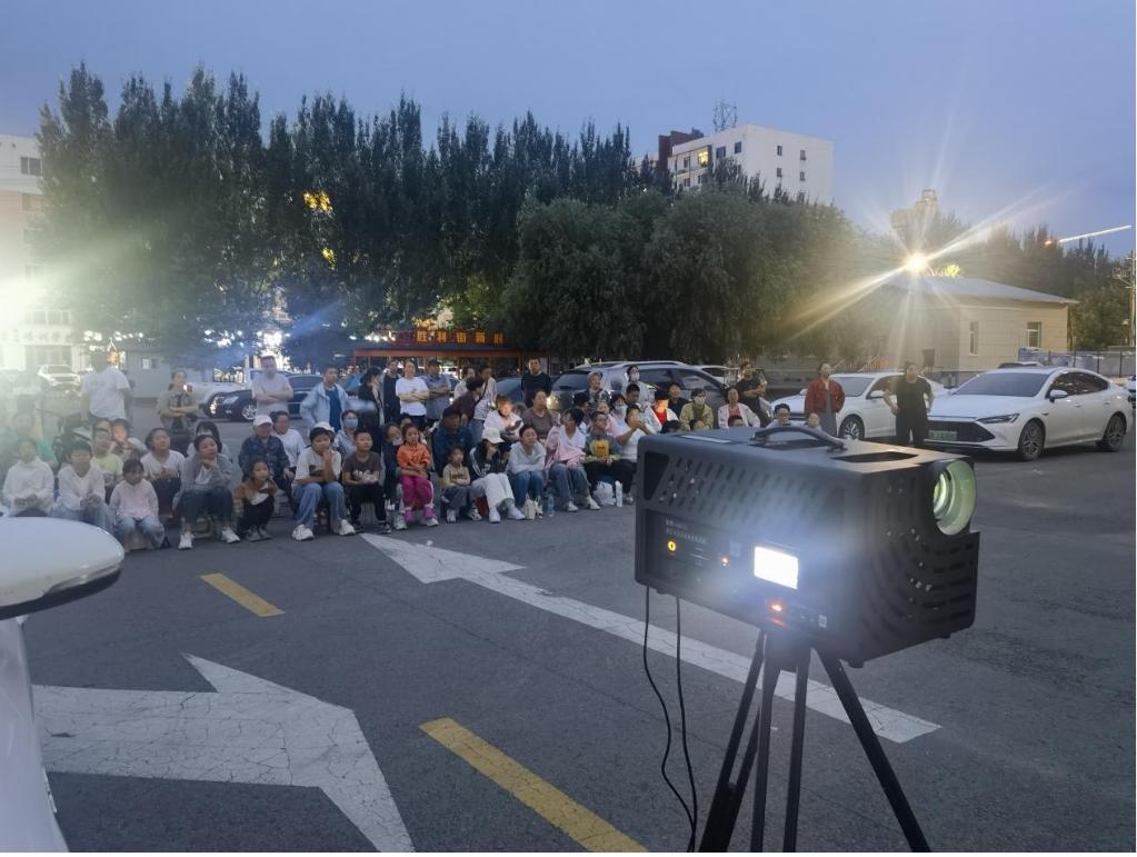 732场公益电影，10万群众的文化盛宴