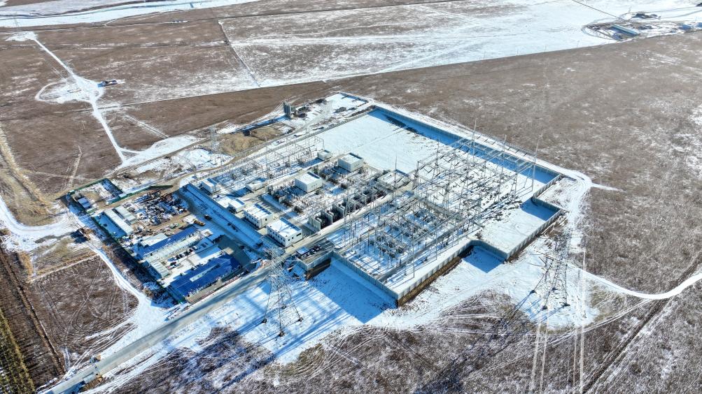 蒙西电力主网“四横六纵”新格局正式形成