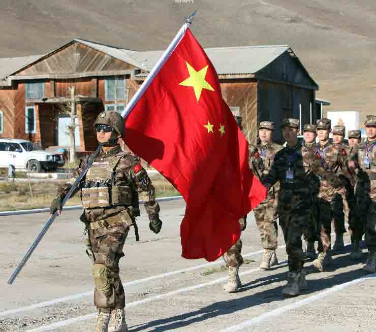 中蒙特种部队反恐联训在蒙古国开训